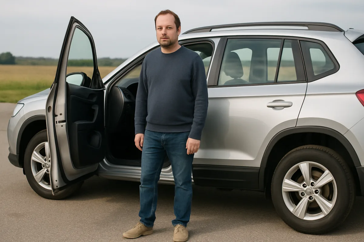 Entrare e uscire dall'auto: come creare più spazio per il movimento